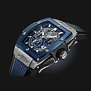 Hublot Spirit of Big Bang TITANIUM BLUE CERAMIC Ref# 642.NL.7170.RX