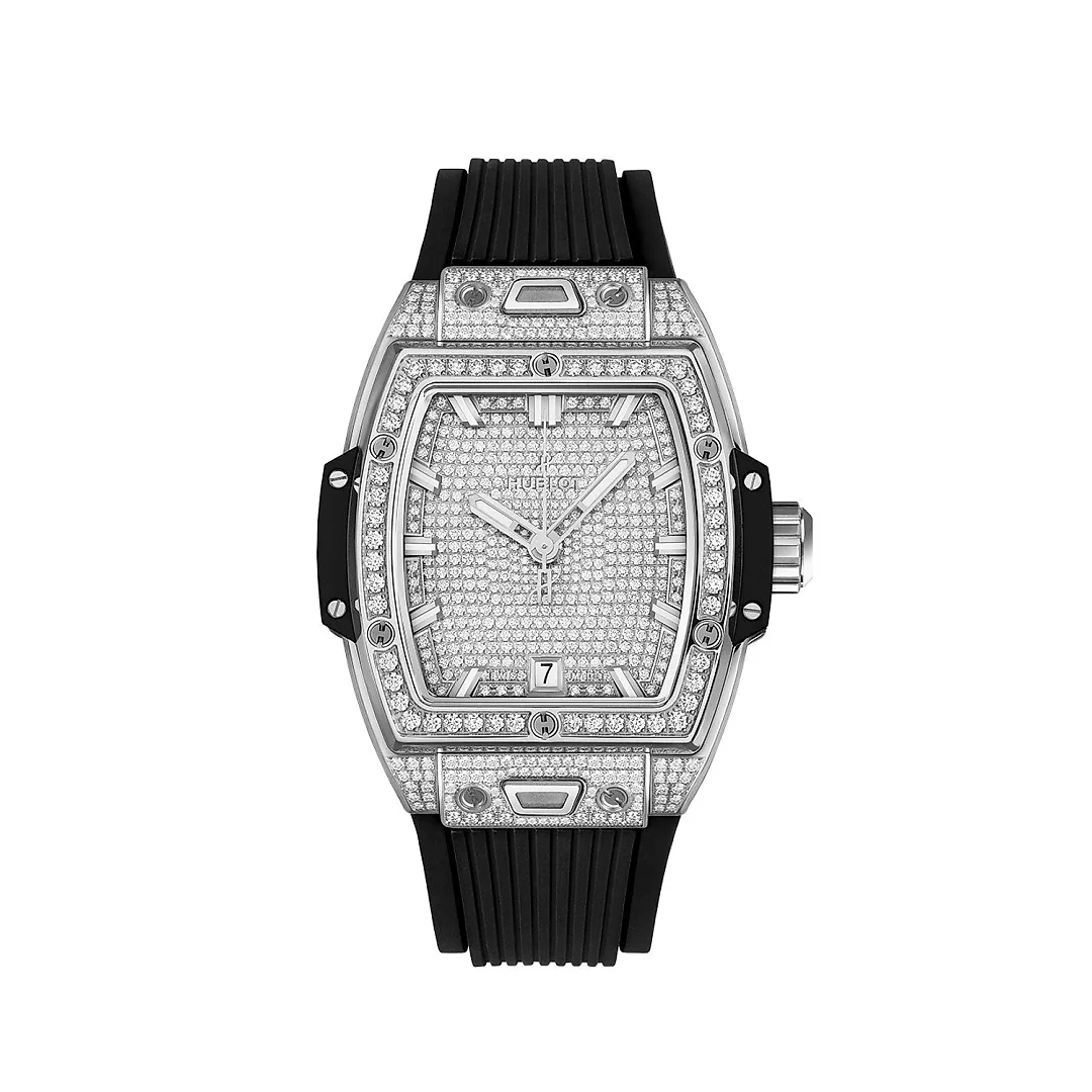 Hublot Spirit of Big Bang TITANIUM FULL PAVÃ‰ Ref# 662.NX.9000.RX.1604