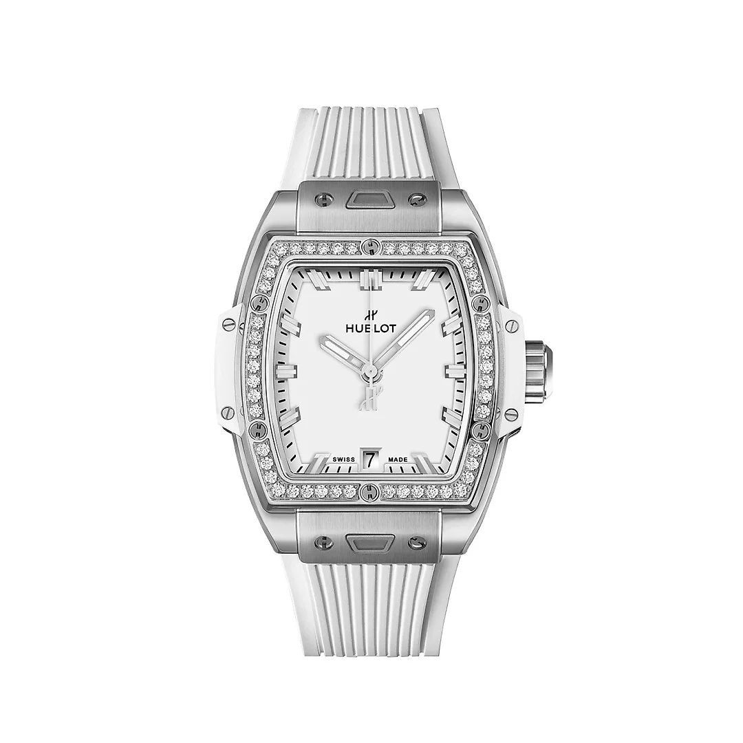 Hublot Spirit of Big Bang TITANIUM WHITE DIAMONDS Ref# 662.NE.2010.RW.1204