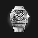 Hublot Spirit of Big Bang TITANIUM WHITE DIAMONDS Ref# 642.NE.2010.RW.1204