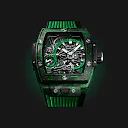 Hublot Spirit of Big Bang TOURBILLON CARBON GREEN Ref# 645.QG.5217.RX