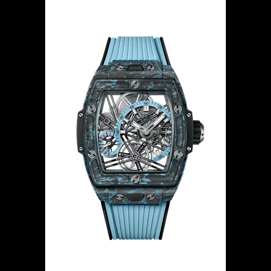 Hublot, Spirit of Big Bang Tourbillon Carbon Sky Blue 42mm, Limited Edition, Ref# 645.QL.5117.RX