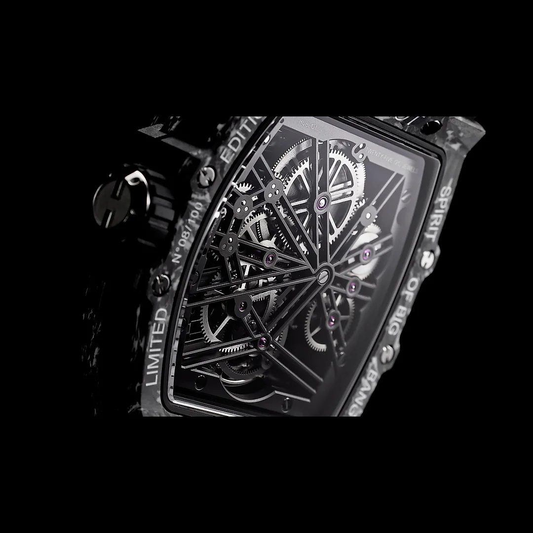 Hublot Spirit of Big Bang TOURBILLON CARBON WHITE Ref# 645.QW.2012.RW