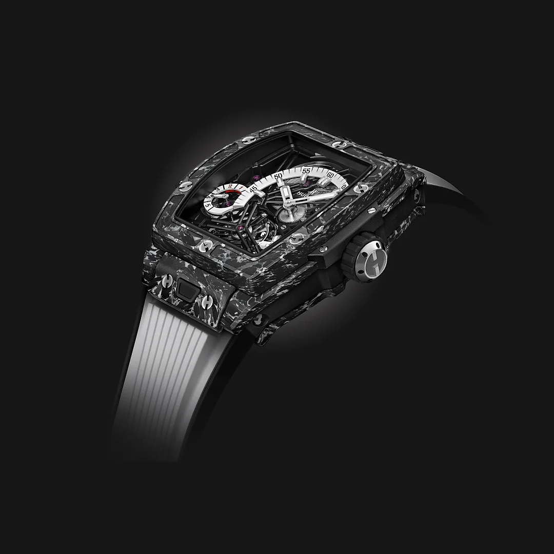 Hublot Spirit of Big Bang TOURBILLON CARBON WHITE Ref# 645.QW.2012.RW
