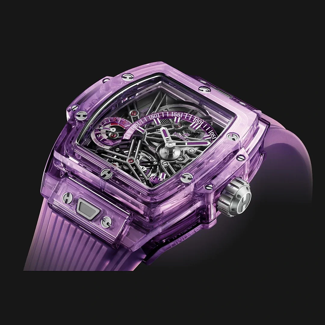 Hublot, Spirit of Big Bang Tourbillon Purple Sapphire 42mm, Limited Edition, Ref# 645.JM.0120.RT