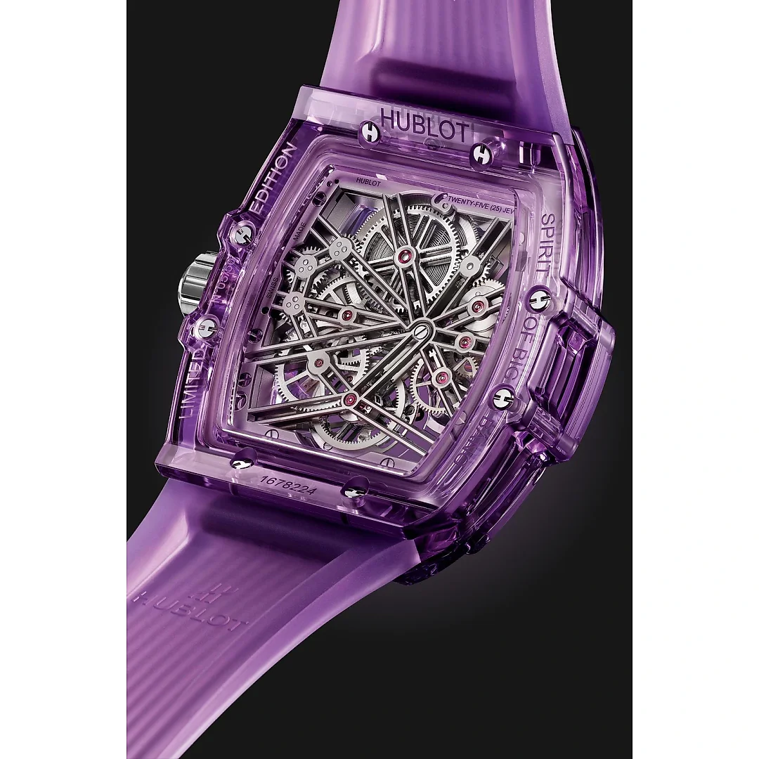 Hublot, Spirit of Big Bang Tourbillon Purple Sapphire 42mm, Limited Edition, Ref# 645.JM.0120.RT