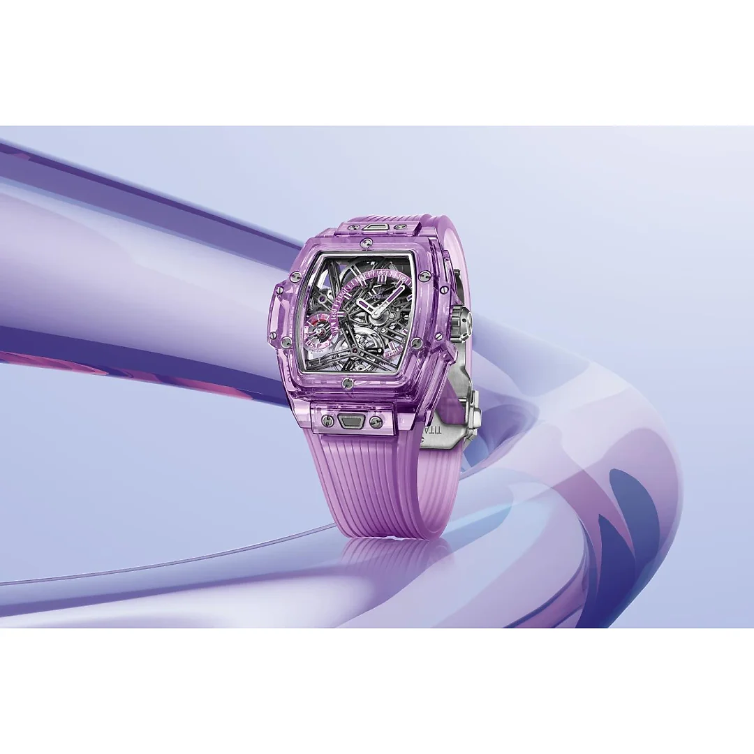 Hublot, Spirit of Big Bang Tourbillon Purple Sapphire 42mm, Limited Edition, Ref# 645.JM.0120.RT