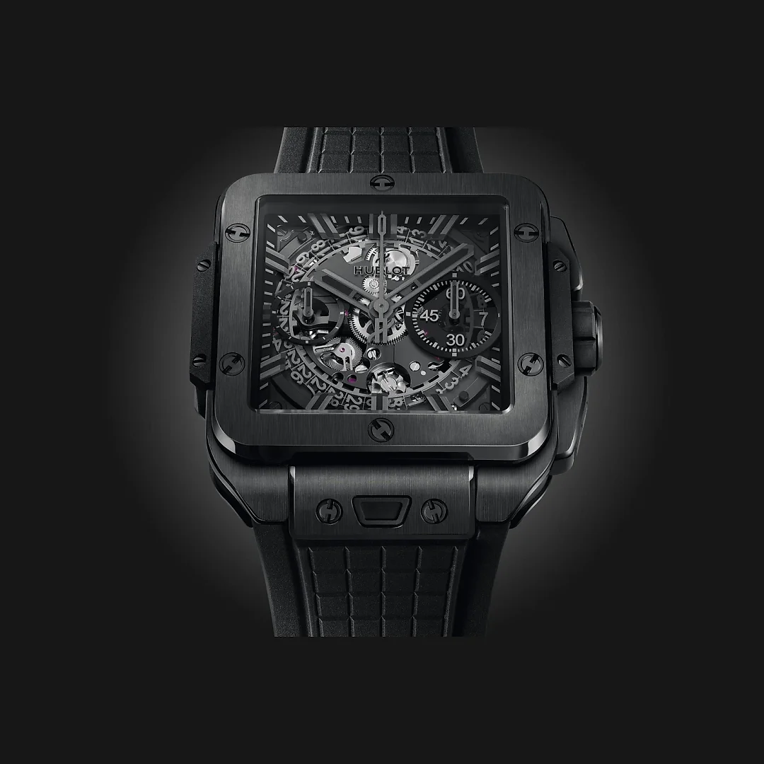 Hublot Square Bang UNICO ALL BLACK Ref# 821.CX.0140.RX