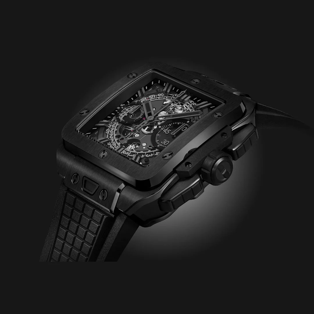 Hublot Square Bang UNICO ALL BLACK Ref# 821.CX.0140.RX