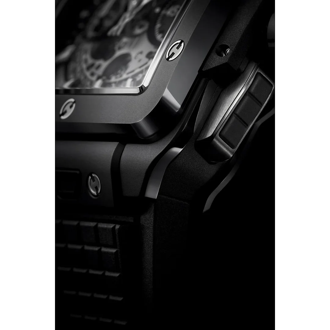 Hublot, Square Bang Unico Back Magic, 42mm, Black Ceramic, Ref# 821.CI.0170.RX