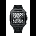 Hublot, Square Bang Unico Back Magic, 42mm, Black Ceramic, Ref# 821.CI.0170.RX