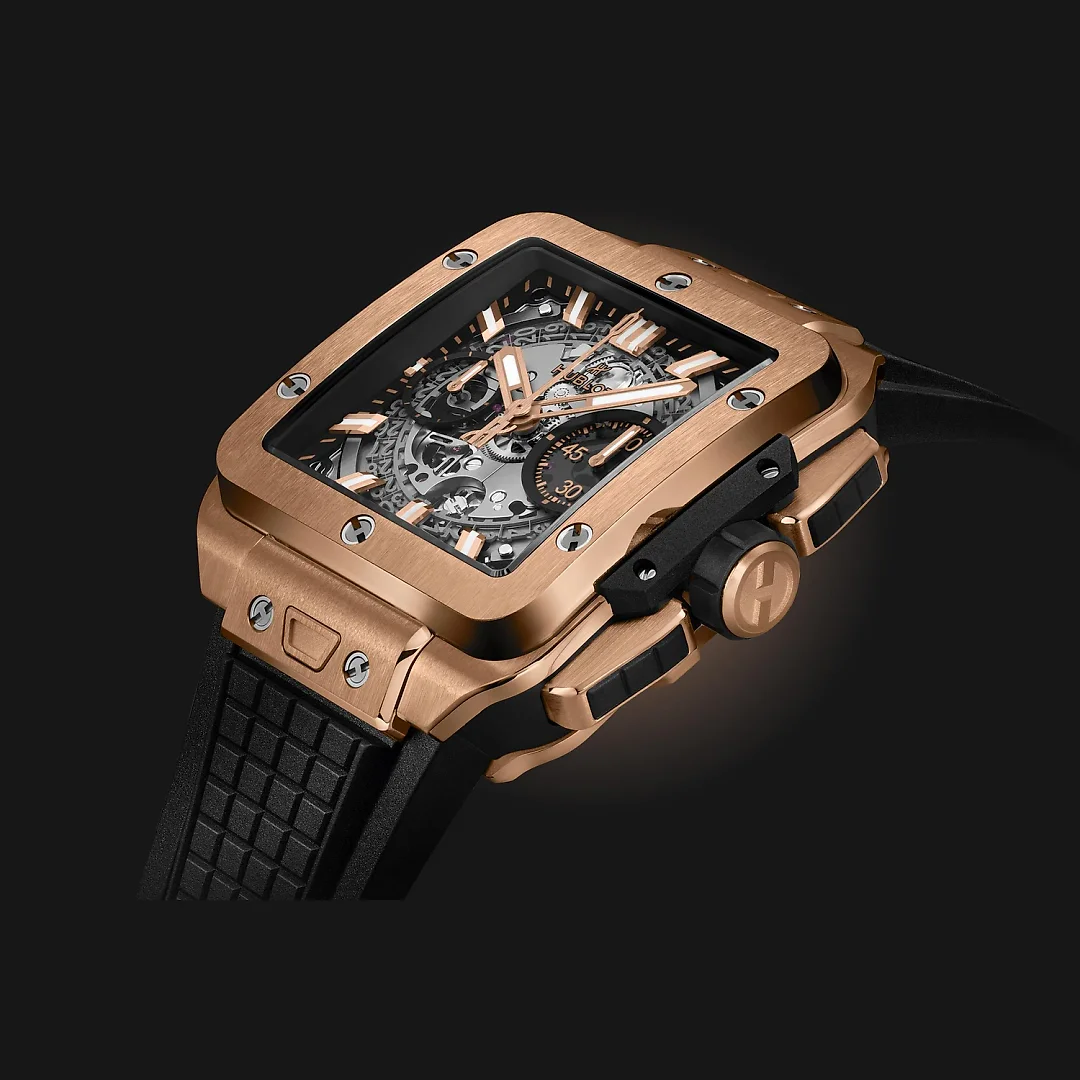 Hublot Square Bang UNICO KING GOLD Ref# 821.OX.0180.RX