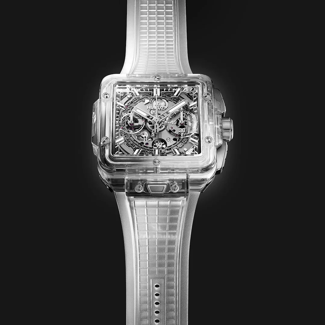 Hublot, Square Bang Unico Sapphire, 42mm, Ref# 821.JX.0120.RT