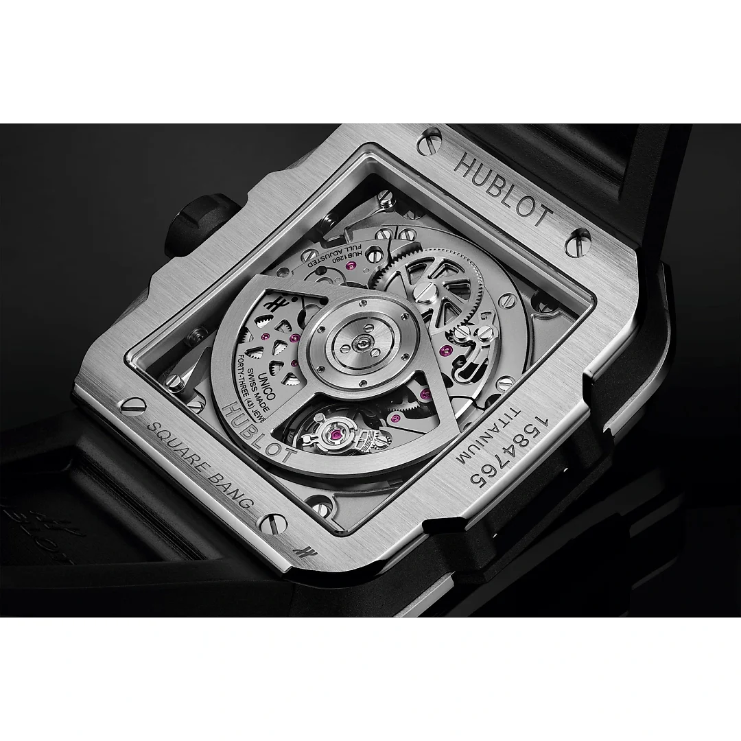 Hublot Square Bang UNICO TITANIUM Ref# 821.NX.0170.RX