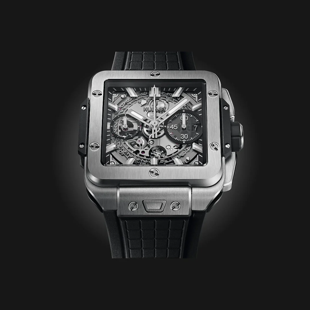 Hublot Square Bang UNICO TITANIUM Ref# 821.NX.0170.RX