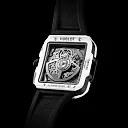 Hublot, Square Bang Unico White Ceramic, 42mm, Ref# 821.HX.0170.RX