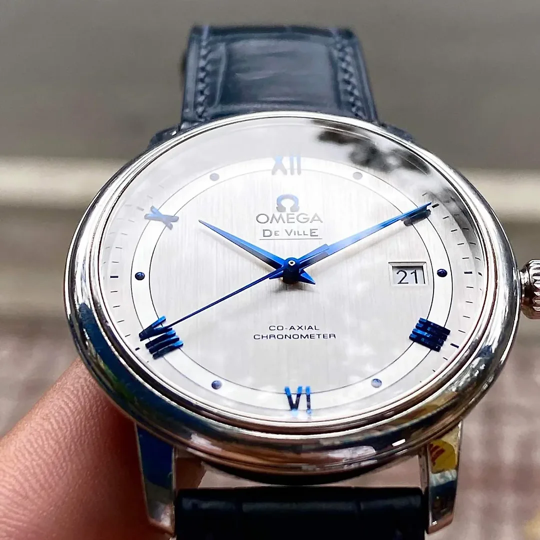 Omega De-Ville Prestige Co-Aixial Ref. 42413402002003 Watch – Free Shipping | Minimalist & Luxury Design | Perfect Gift for Him