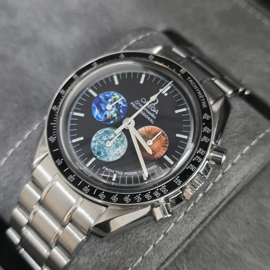 Omega Speedmaster Professional Moonwatch Moon to Mars β Gift for Him β Gift for Her β Text for 30% off & free shipping!