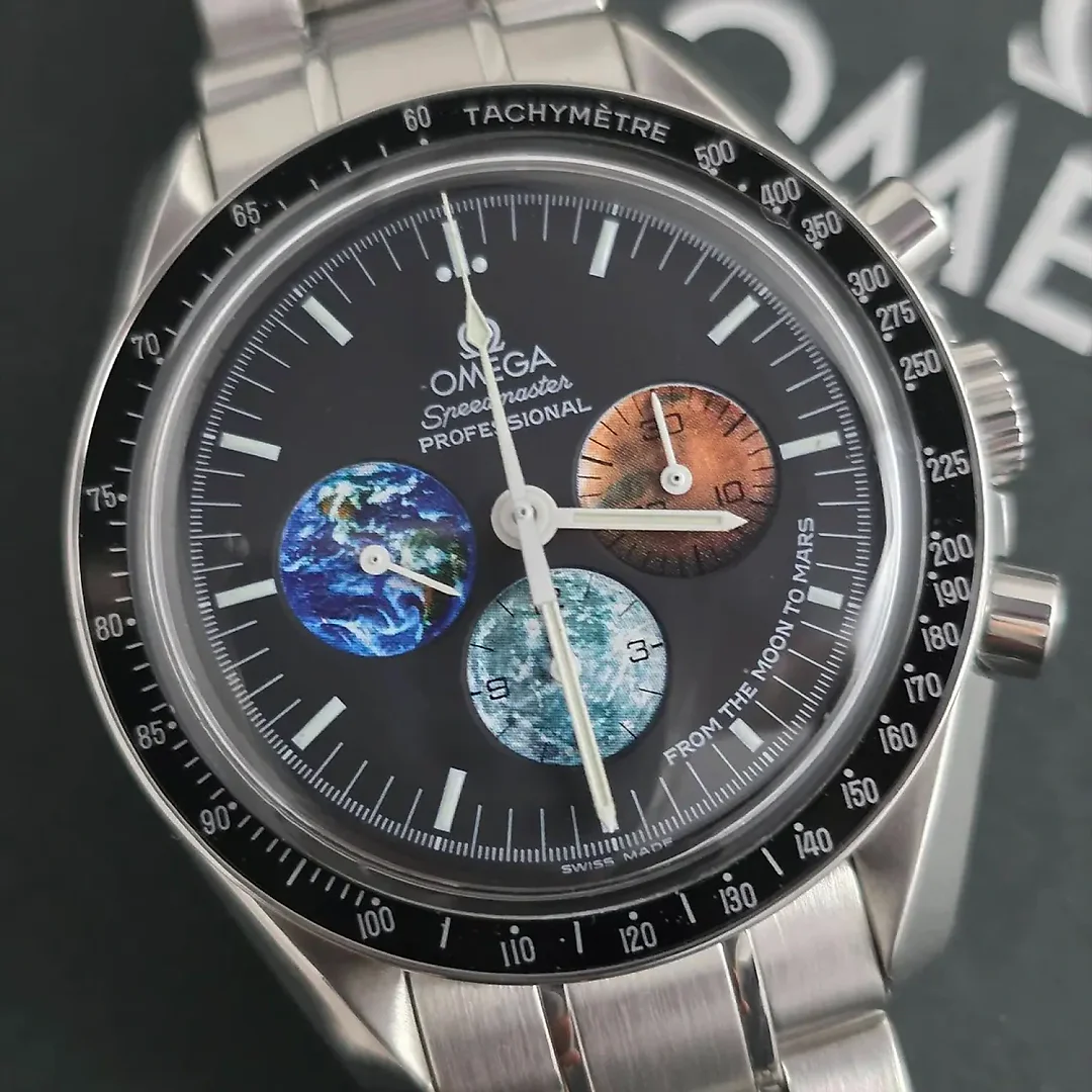 Omega Speedmaster Professional Moonwatch Moon to Mars β Gift for Him β Gift for Her β Text for 30% off & free shipping!