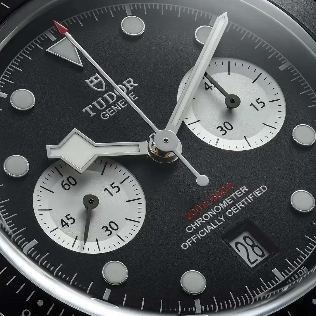 Tudor Black Bay Chrono 79360N White/ Black Dial
