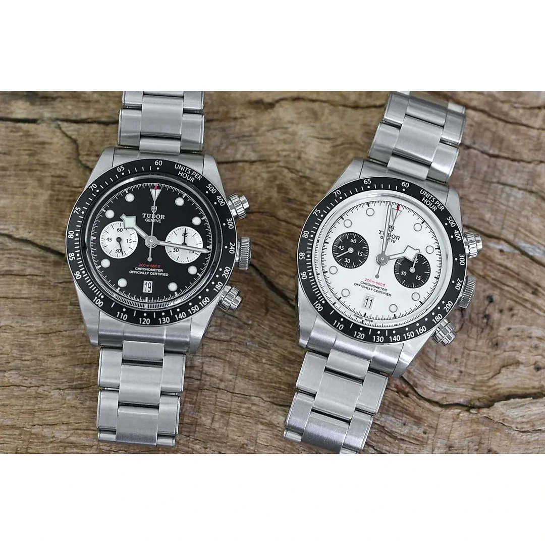 Tudor Black Bay Chrono 79360N White/ Black Dial