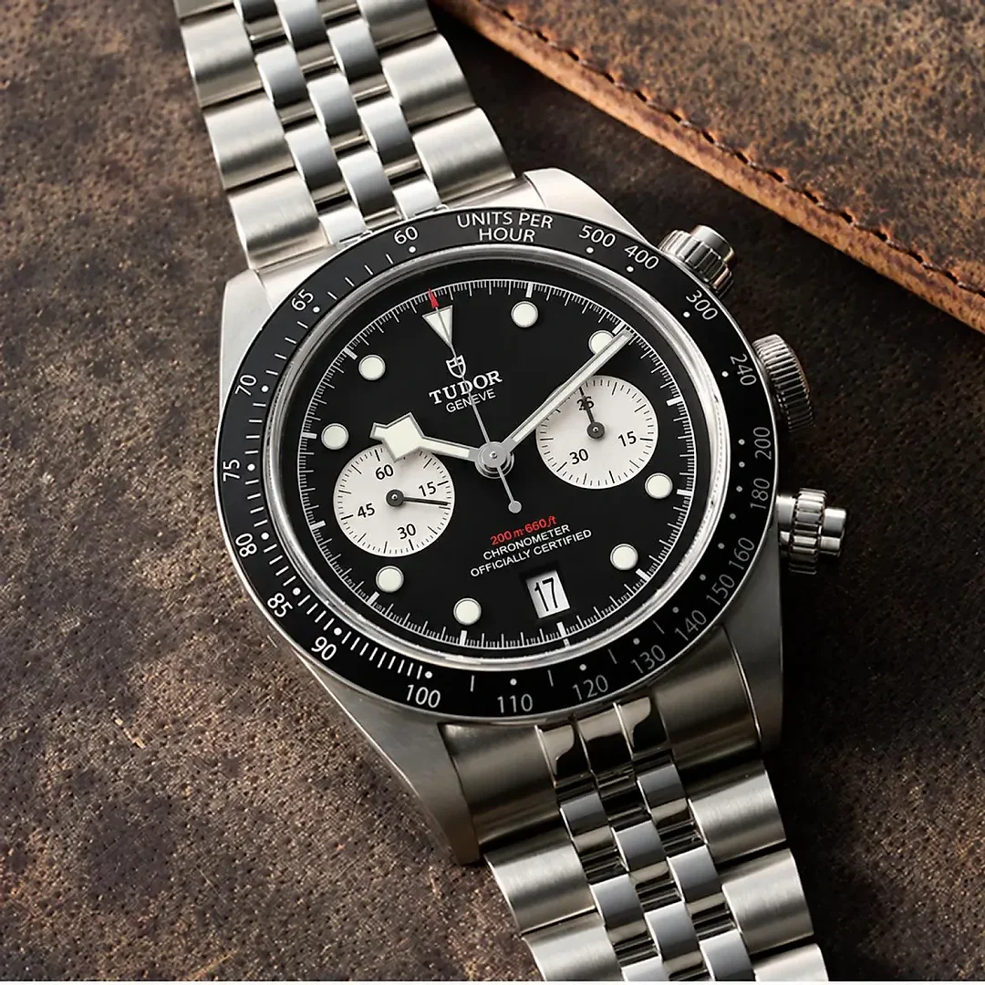 Tudor Black Bay Chrono 79360N White/ Black Dial