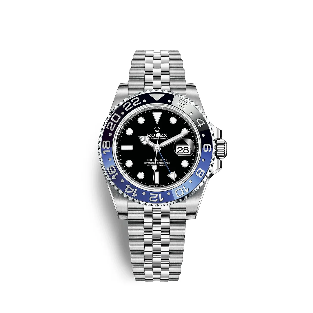 NEW 2024 Rolex GMT-Master II “Batgirl†40mm 126710BLNR Jubilee Black Dial