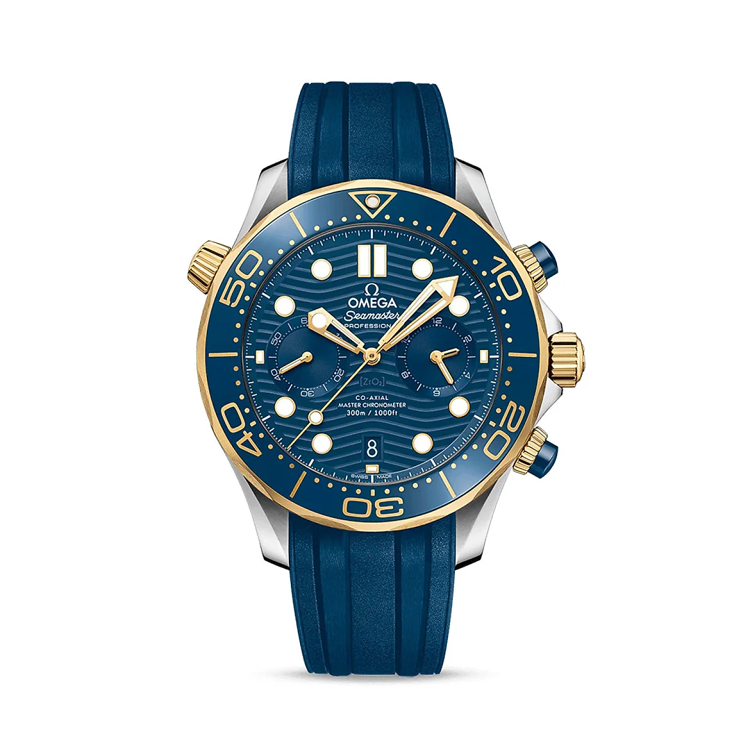 Omega Seamaster DIVER 300M COâ€‘AXIAL MASTER CHRONOMETER CHRONOGRAPH Ref# 210.22.44.51.03.001