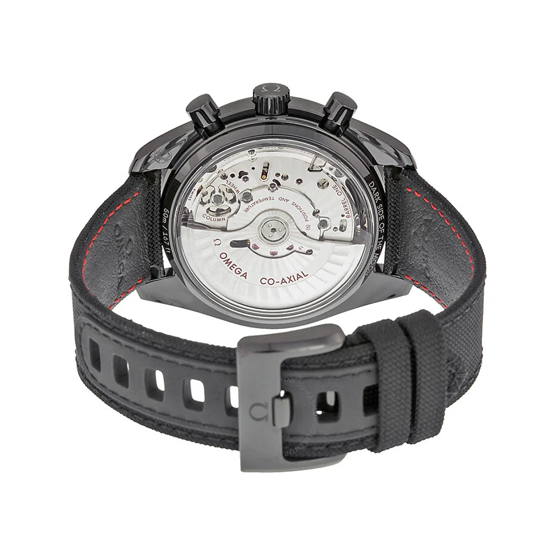 OMEGA Speedmaster Dark Side of the Moon 311.92.44.51.01.003 ZrO2 Ceramic 44.25mm Co-Axial Chronograph Black Nylon Codura Strap 91000 Moonwatch