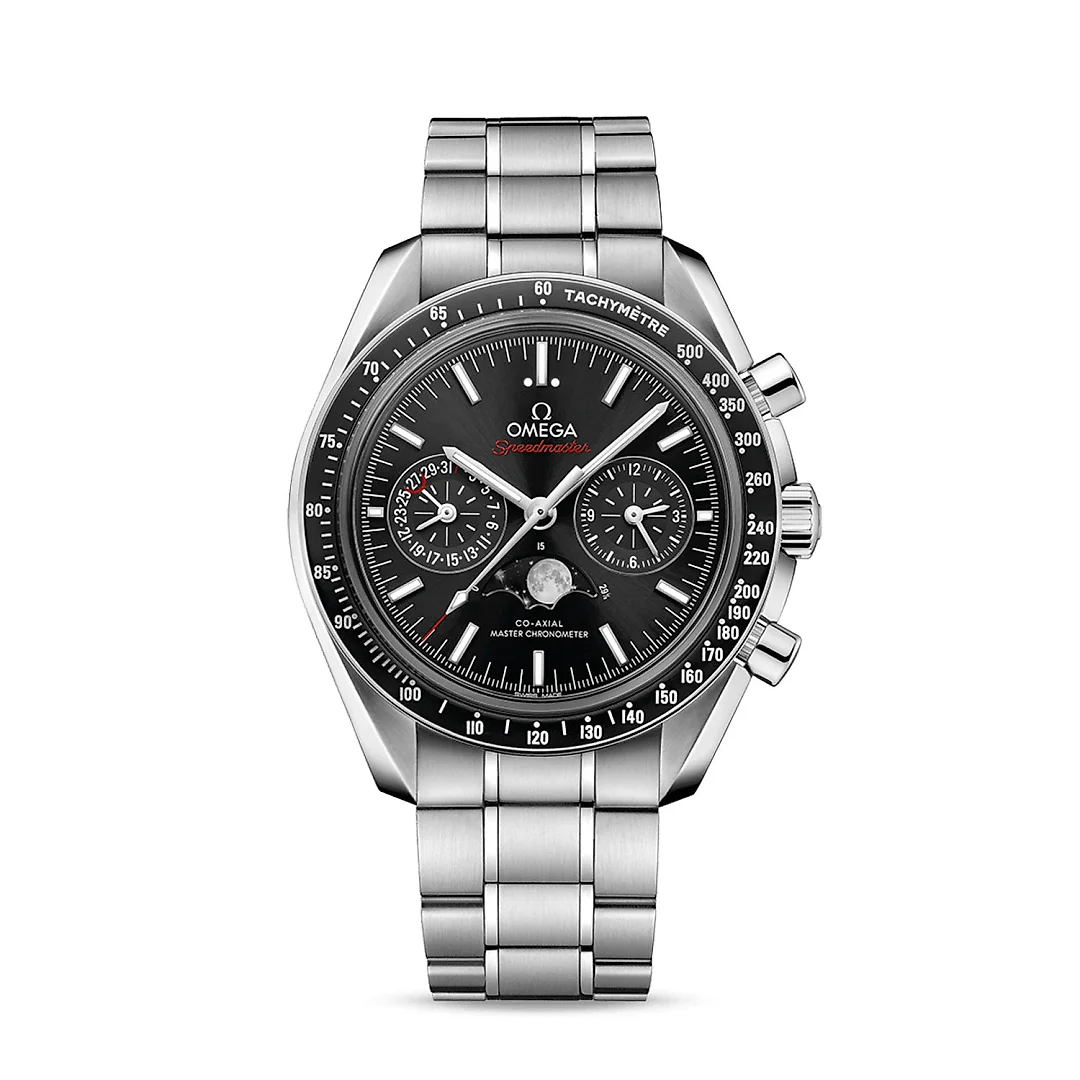 Omega Speedmaster MOONPHASE CO‑AXIAL MASTER CHRONOMETER MOONPHASE CHRONOGRAPH Ref# 304.30.44.52.01.001