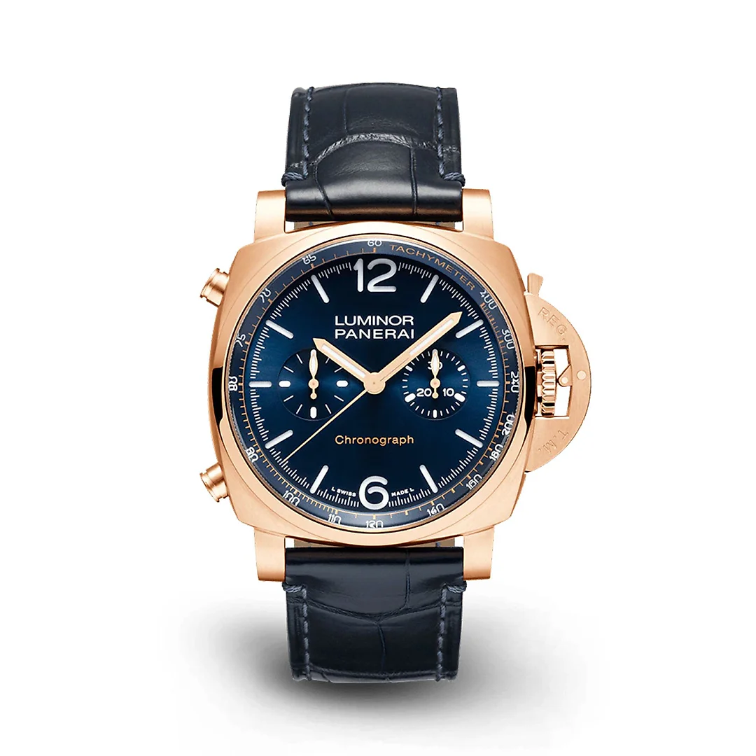 Panerai Luminor Chrono Goldtechâ„¢ Blu Notte Ref# PAM01111