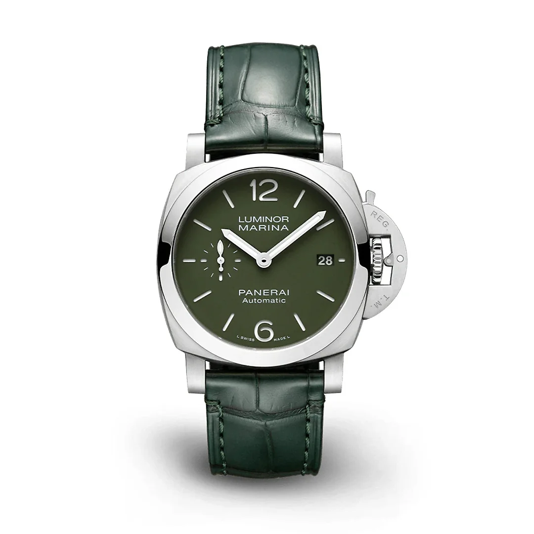 Panerai Luminor Quaranta Verde Militare Ref# PAM01304