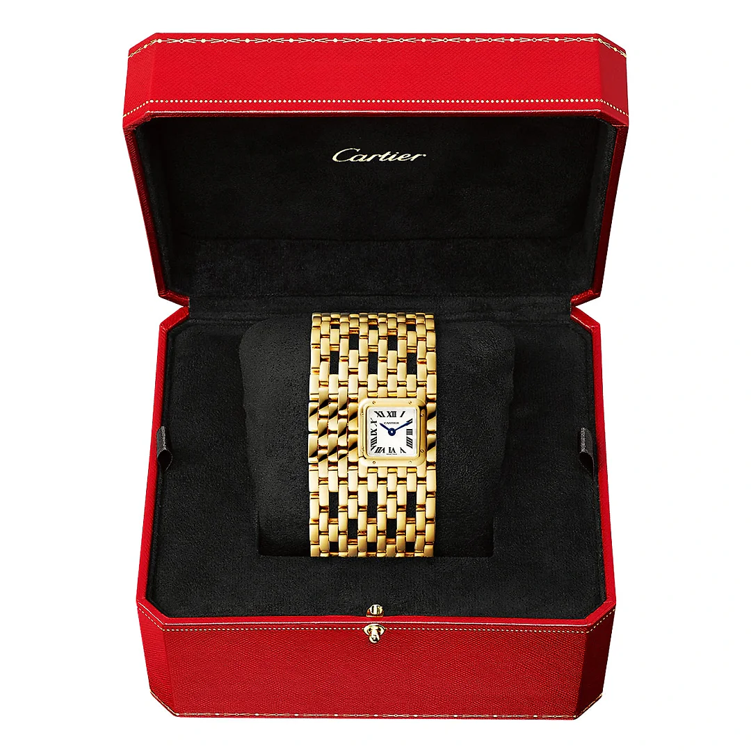 PanthÃ¨re de Cartier 18ct Yellow Gold Cuff Bangle Watch