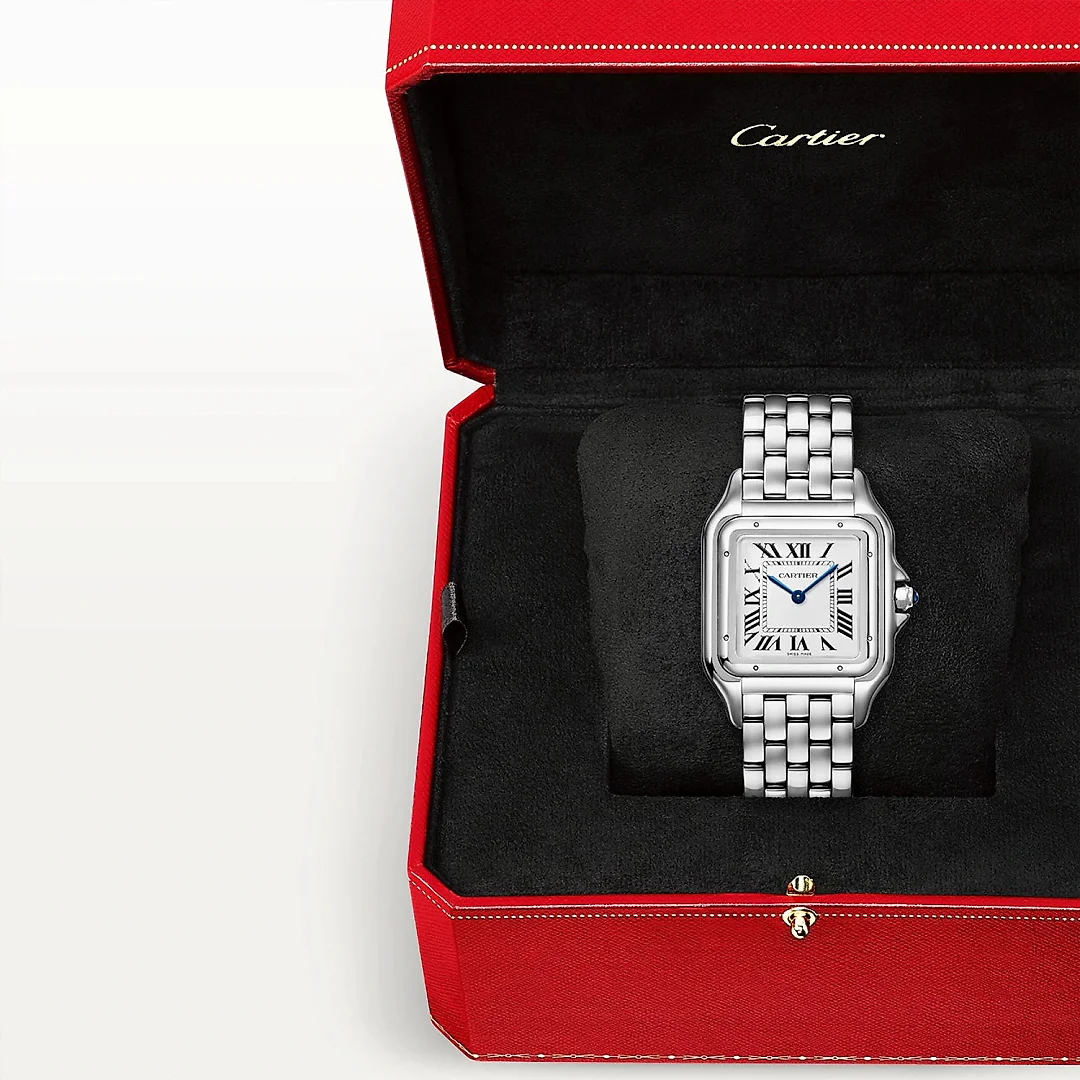 PanthÃ¨re de Cartier Large Steel Bracelet Watch