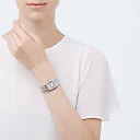 PanthÃ¨re de Cartier Medium Steel Diamond Bezel Watch