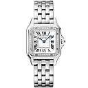 PanthÃ¨re de Cartier Medium Steel Diamond Bezel Watch