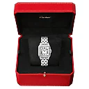 PanthÃ¨re de Cartier Medium Steel Diamond Bezel Watch