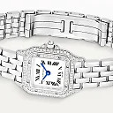 PanthÃ¨re de Cartier Mini 18ct White Gold Diamond Set Watch