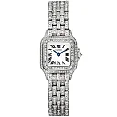 PanthÃ¨re de Cartier Mini 18ct White Gold Full Diamond Set Watch