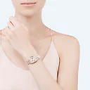 PanthÃ¨re de Cartier Small 18ct Rose Gold & Steel Diamond Bezel Watch