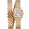 Panthère de Cartier Small 18ct Rose Gold Diamond Set Loop Bracelet Watch