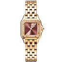 PanthÃ¨re de Cartier Small 18ct Rose Gold Plum Dial Diamond Set Watch