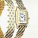 PanthÃ¨re de Cartier Small 18ct Yellow Gold Loop Bracelet Watch