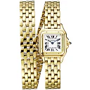 PanthÃ¨re de Cartier Small 18ct Yellow Gold Loop Bracelet Watch