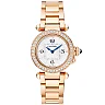 Pasha de Cartier 30mm 18ct Rose Gold Diamond Set Bracelet Watch