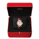 Pasha de Cartier 30mm 18ct Rose Gold Diamond Set Strap Watch