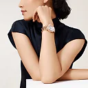 Pasha de Cartier 35mm 18ct Rose Gold Diamond Set Bracelet Watch