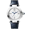 Pasha de Cartier 35mm Interchangeable Leather Strap Ladies Automatic Watch
