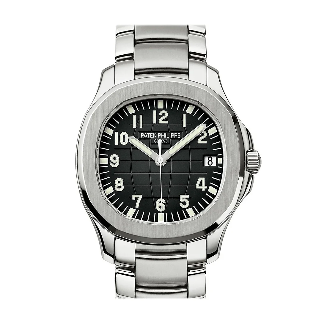 Patek Philippe Aquanaut Automatic Black Dial Steel Men’s Watch 5167/1A-001