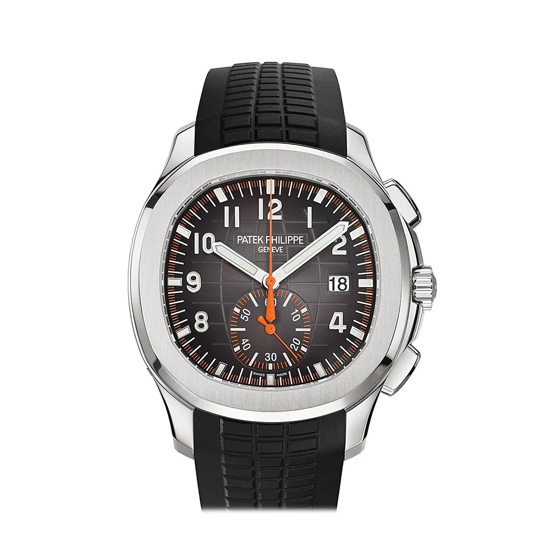 Patek Philippe Aquanaut Black Dial Automatic Men’s Chronograph Watch 5968A-001